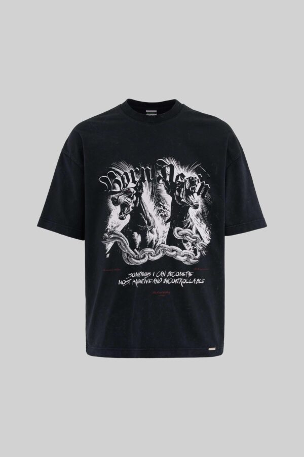 تیشرت پنبه ای اورسایز - Image 3