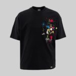 تیشرت پنبه ای اورسایز مچینیست